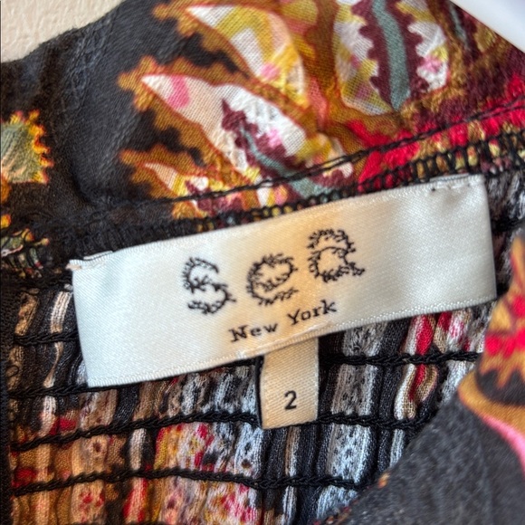 Sea New York Multicolor Smocked Dress - Picture 5 of 10